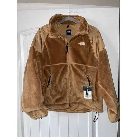 ❗️NWT NORTHFACE wmns W VERSA VELOUR JACKET ALMOND BUTTER MEDIUM❗️ - Picture 1 of 3